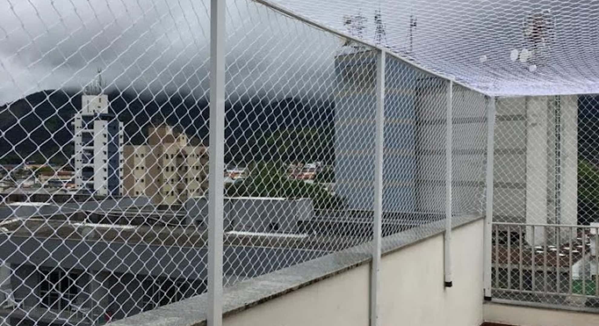 Instalação de rede de proteção 2