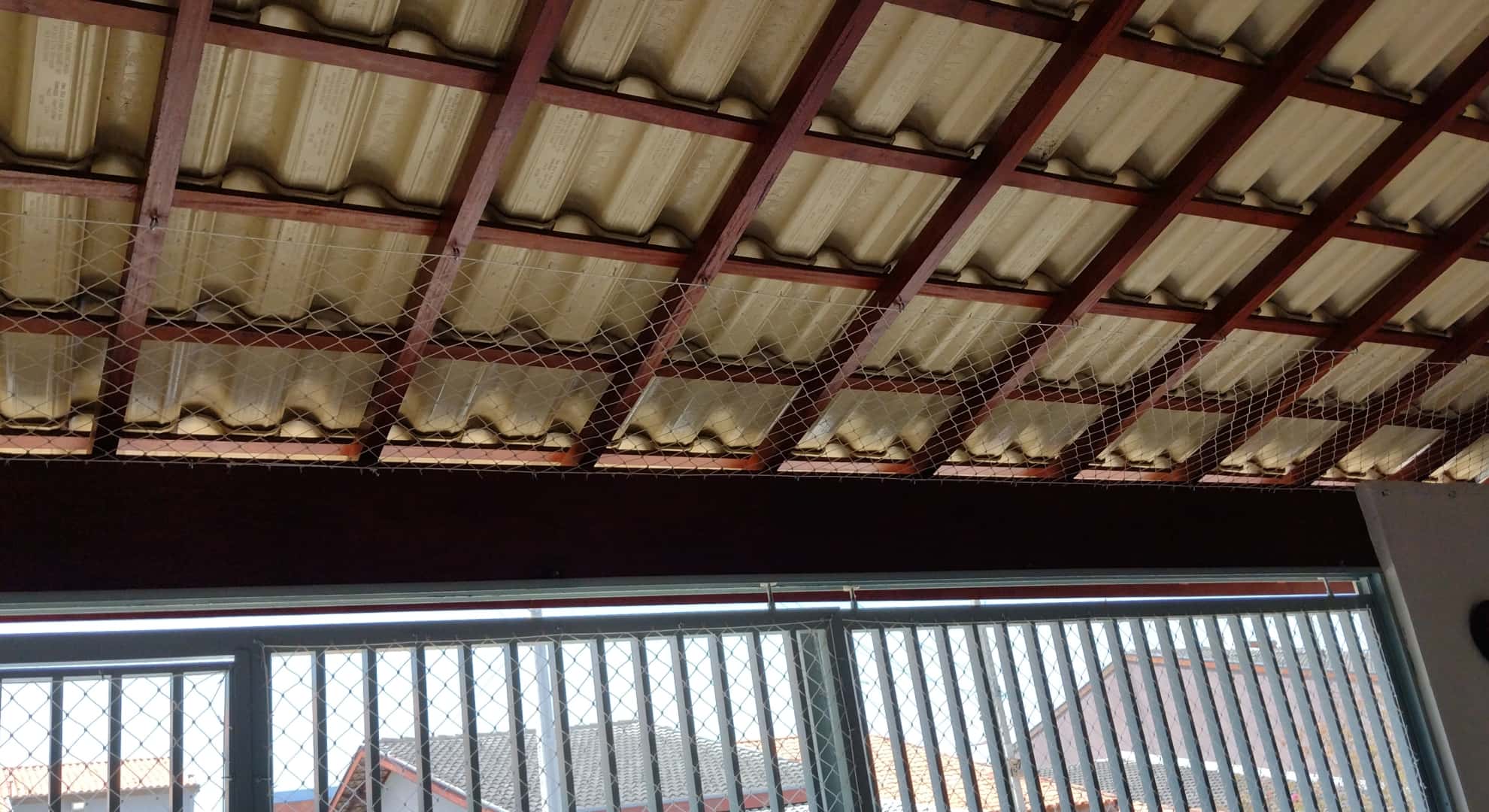 Instalação de rede de proteção 7